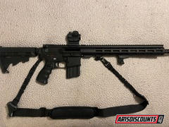 AR15Discounts.com NBS 16 Billet Slick Side 5.56 Parkerized Mid-Length 1:7 M-LOK Complete Upper Review