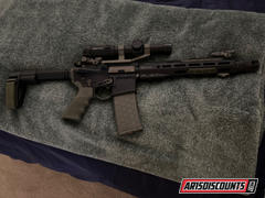 AR15Discounts.com Strike Industries Extended Latch Charging Handle - OD Green Review