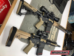 AR15Discounts.com Strike Industries Extended Latch Charging Handle - FDE Review