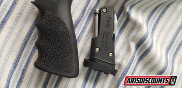 AR15Discounts.com Hogue Rubber Overmold Grip w/ Samson Field Survival Kit - Black Review