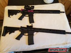 AR15Discounts.com Aim Sports 4X32 Tri Illuminated Scope w/Fiber Optic Sight Mil-Dot Reticle Review
