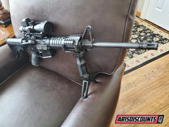 AR15Discounts.com UTG D Grip with Ambi. Quick Release Deployable Bipod, Black Review