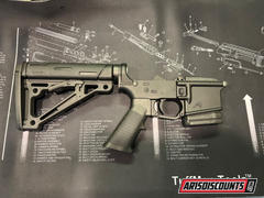 AR15Discounts.com Hogue Black Mil-Spec Overmold Stock - OEM Review