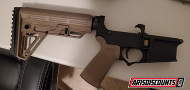 AR15Discounts.com Trinity Force Alpha Stock - Sand Review
