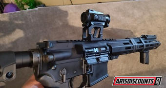 AR15Discounts.com Holosun HS515CM 2 MOA Micro Solar Red Dot Sight - 65 MOA Circle Review