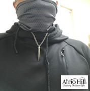 Atrio Hill Men's Stainless Steel Nail Necklace No Weapon - Isaiah 54:17 Review