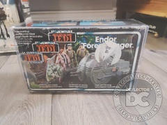 DEFLECTOR DC Star Wars Endor Forest Ranger Vehicle (Palitoy) Display Case Review