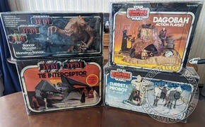 DEFLECTOR DC Star Wars Turret & Probot Playset (Kenner) Display Case Review