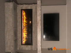 US Fireplace Store Touchstone Sideline Elite Smart 42 WiFi-Enabled Recessed Electric Fireplace (Alexa/Google Compatible) Review