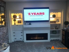 US Fireplace Store Empire Boulevard SL 30 10,000 BTU Intermittent Pilot With Wall Switch, Natural Gas Vent Free Linear Fireplace Review