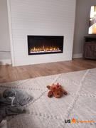 US Fireplace Store Touchstone Sideline Elite Smart 42 WiFi-Enabled Recessed Electric Fireplace (Alexa/Google Compatible) Review