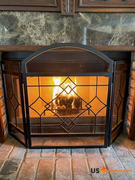 US Fireplace Store Hargrove U2440 Universal Refractor Panel 24 x 40 - 1 Thick Review