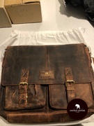 Vintage Leather  Leather Messenger Bag - Easton Review