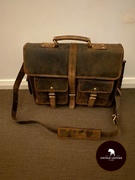 Vintage Leather  Leather Messenger Bag - Perth Review