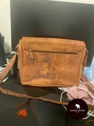 Vintage Leather  Richmond Leather Laptop Bag For Men Review