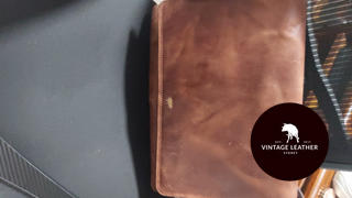 Vintage Leather  Leather Laptop Bag - Kingston Review