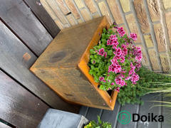 Doika Geroba Quadra cortenstalen plantenbak vierkant 40x40x40cm 15kg Review