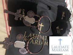 Laudate Mariam Personalized St. Benedict Door Hanger Review