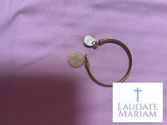 Laudate Mariam Personalized St. Benedict Bangle Review