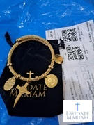 Laudate Mariam Personalized St. Benedict, Miraculous Medal and Padre Pio Bangle Review