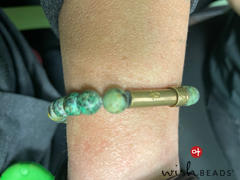 Wishbeads Matte African Turquoise Intention Bracelet Review
