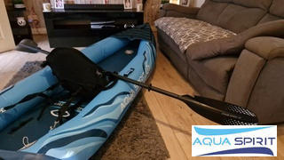 Aqua Spirit iSUPs Aqua Spirit Inflatable Kayak, 2-Seater/1-Seater Complete Kayak Kit with Paddle, Backpack, Double-Action Pump and more accessories/Adult Beginners/Experts, 13’5”/10'5” - 3 Year Warranty Review