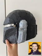 Epic Cardboard Props Mandalorian Helmet TEMPLATES for cardboard DIY Review