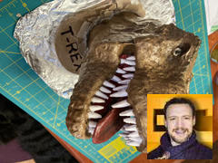 Epic Cardboard Props Mini T-Rex Head TEMPLATES for cardboard DIY Review