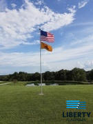 Liberty Flagpoles Aluminum Gold Eagle Flagpole Topper | 11 & 16 options Review