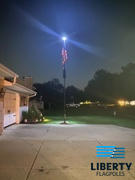Liberty Flagpoles Residential Solar Disk Flag Light Review