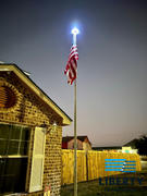 Liberty Flagpoles Residential Solar Disk Flag Light Review