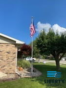 Liberty Flagpoles Residential Solar Disk Flag Light Review