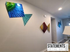 Statements2000 Aquamarine Fish Modern Metal Wall Art by Jon Allen with Multiple Size Options Review