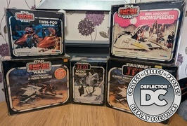 DEFLECTOR DC Star Wars Scout Walker Vehicle (Kenner/Palitoy) Folding Display Case Review