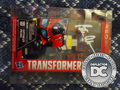 DEFLECTOR DC Transformers R.E.D. (Robot Enhanced Design) Figure Folding Display Case Review