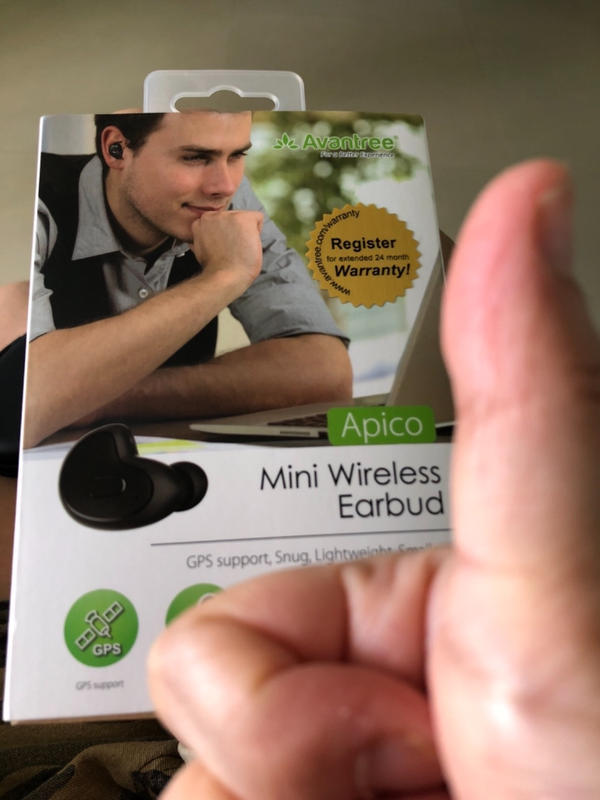 avantree apico mini in ear bluetooth