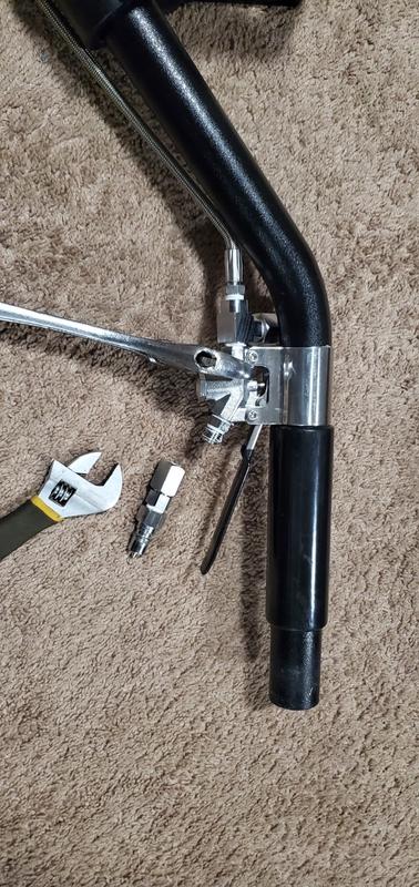 Carpet Cleaning Modified Wand Valve Soft Touch