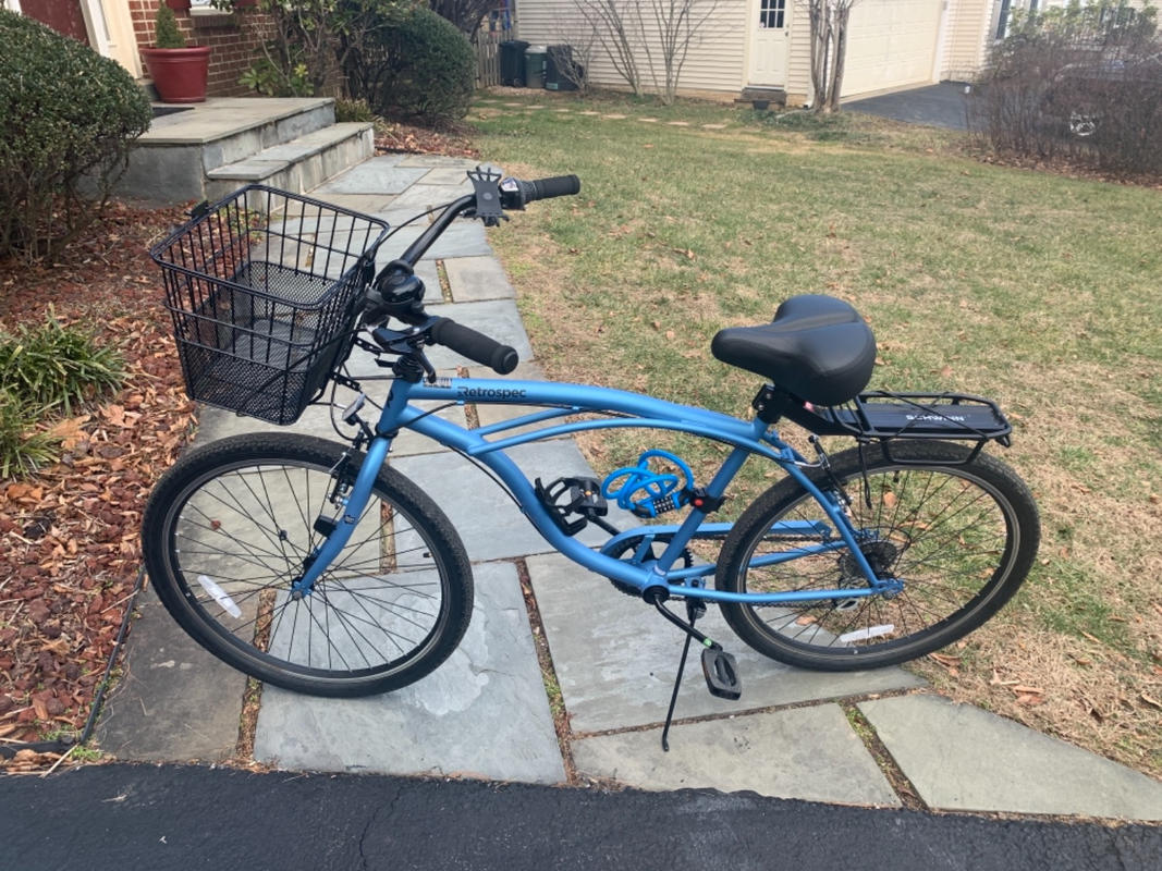 Apollo LiftOff Detachable Metal Bike Basket Retrospec