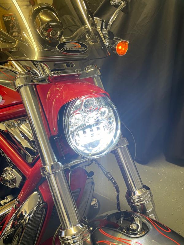 Eagle Lights V-Rod / Street Rod LED Projection Headlight VRod