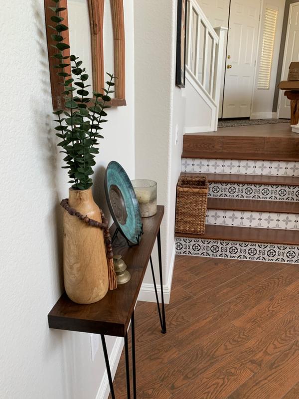 Wall mounted Narrow Console Table– Artisan Born