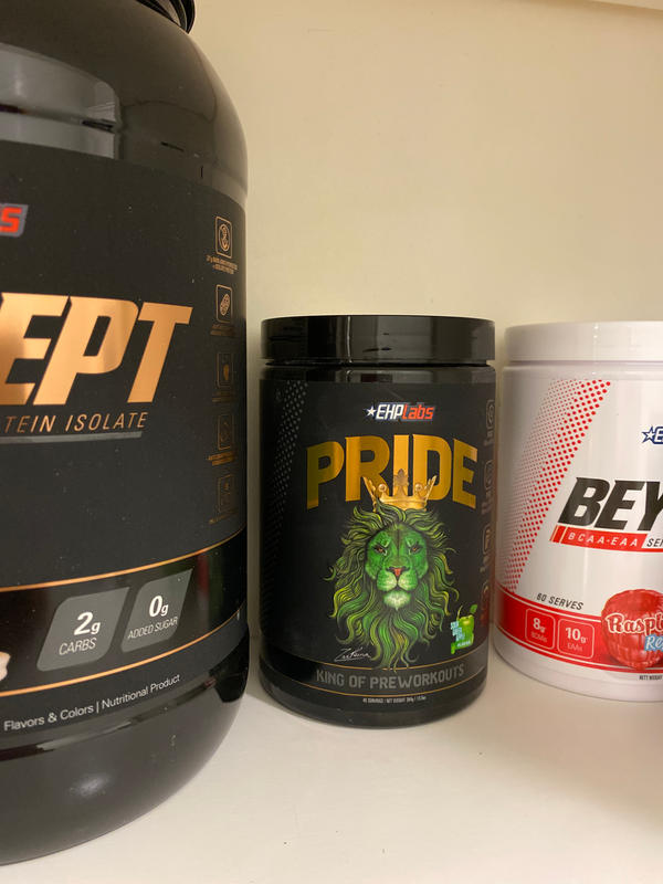 Buy PRIDE Pre-Workout by EHPlabs online - EHPlabs