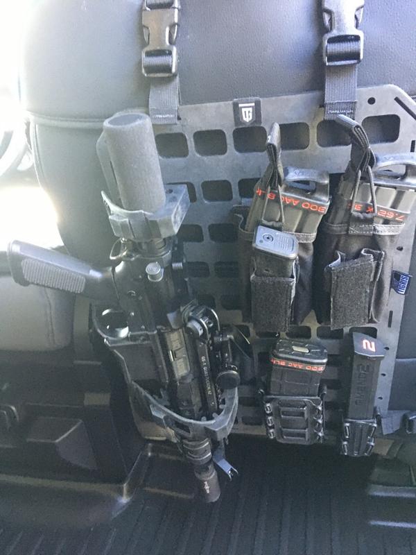 Vehicle Rifle Rack | Back Seat Gun Holder | Truck Gun Rack