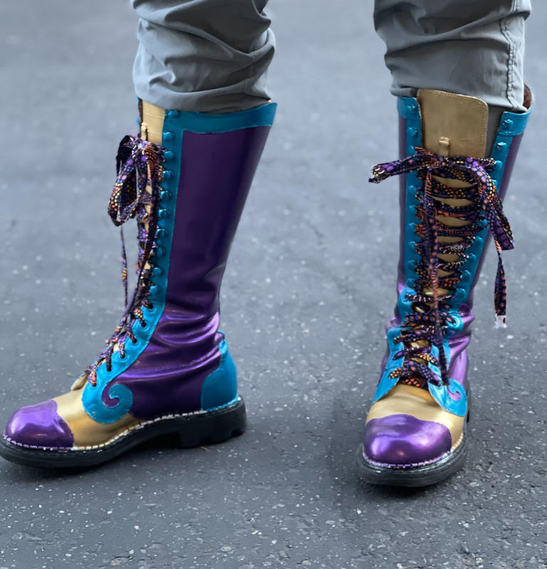 pearlescent leather paint