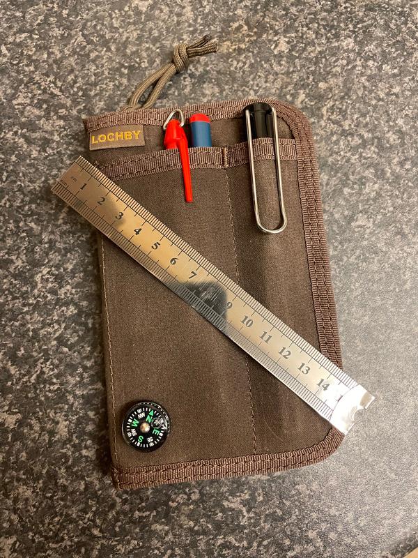 Pocket Journal Tomoe River Notebook Edc Wallet Organizer LOCHBY