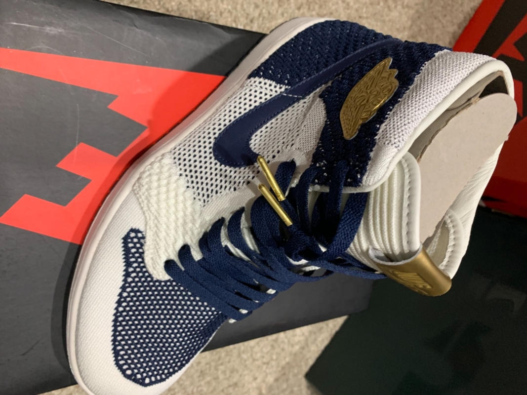 Jordan 1 Replacement Laces Navy Blue Lace Lab Premium Shoelaces