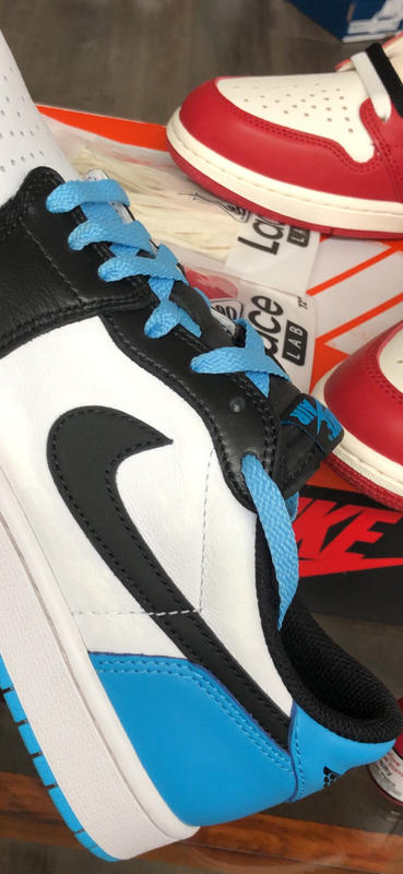 Jordan 1 Replacement Laces Unc Blue Shoe Laces