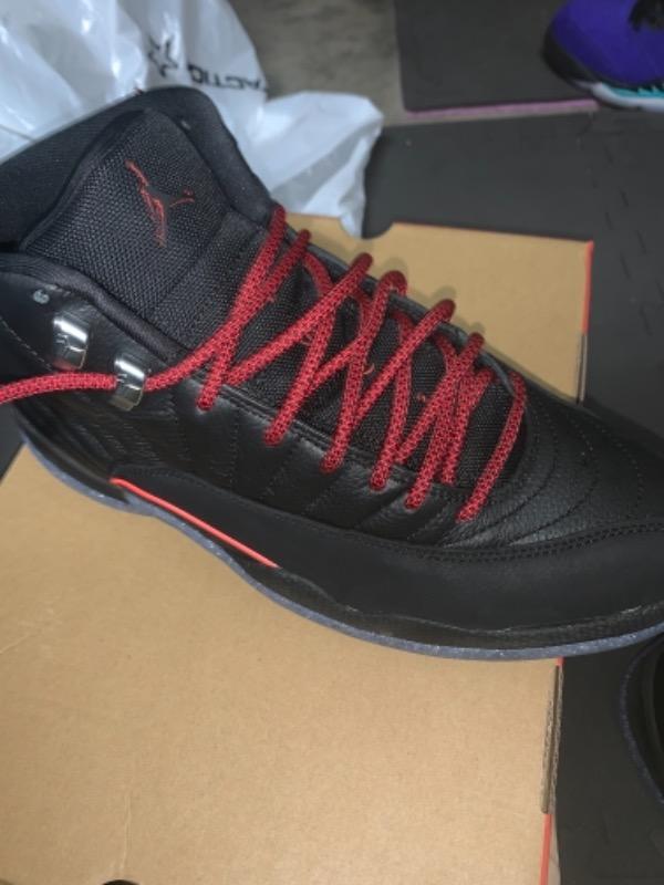 red black laces