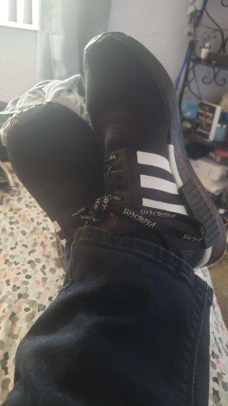 black japanese katakana shoelaces