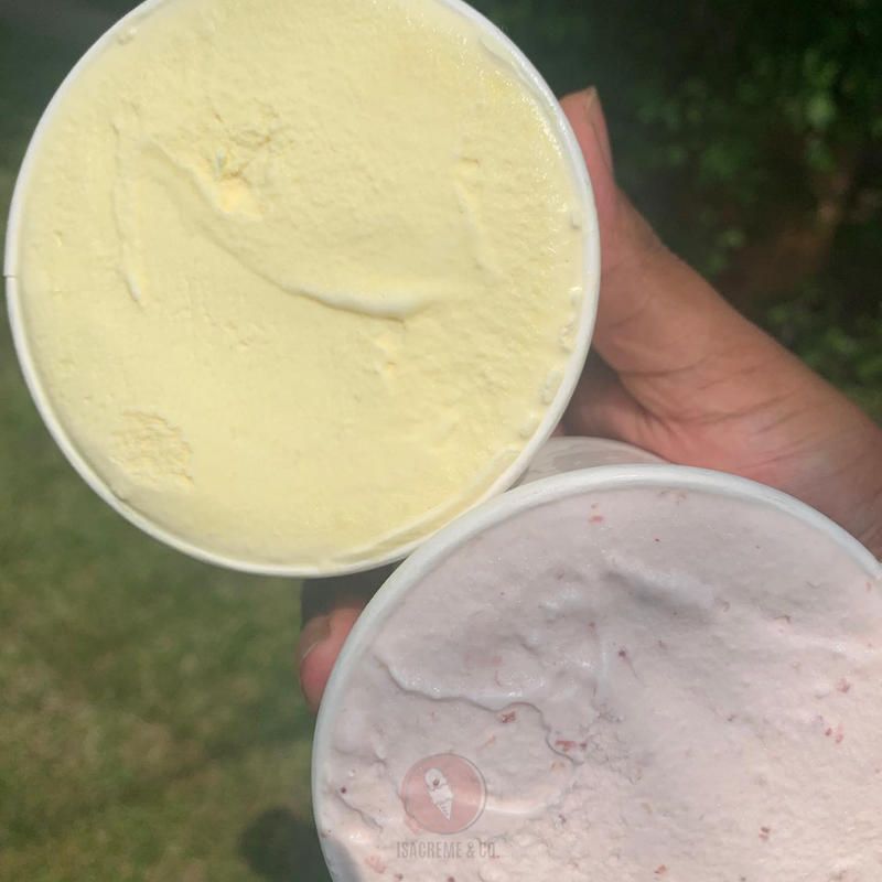 UNIQIFY® 16 oz Ice Cream To-Go Containers & Lids - Frozen Dessert Supplies