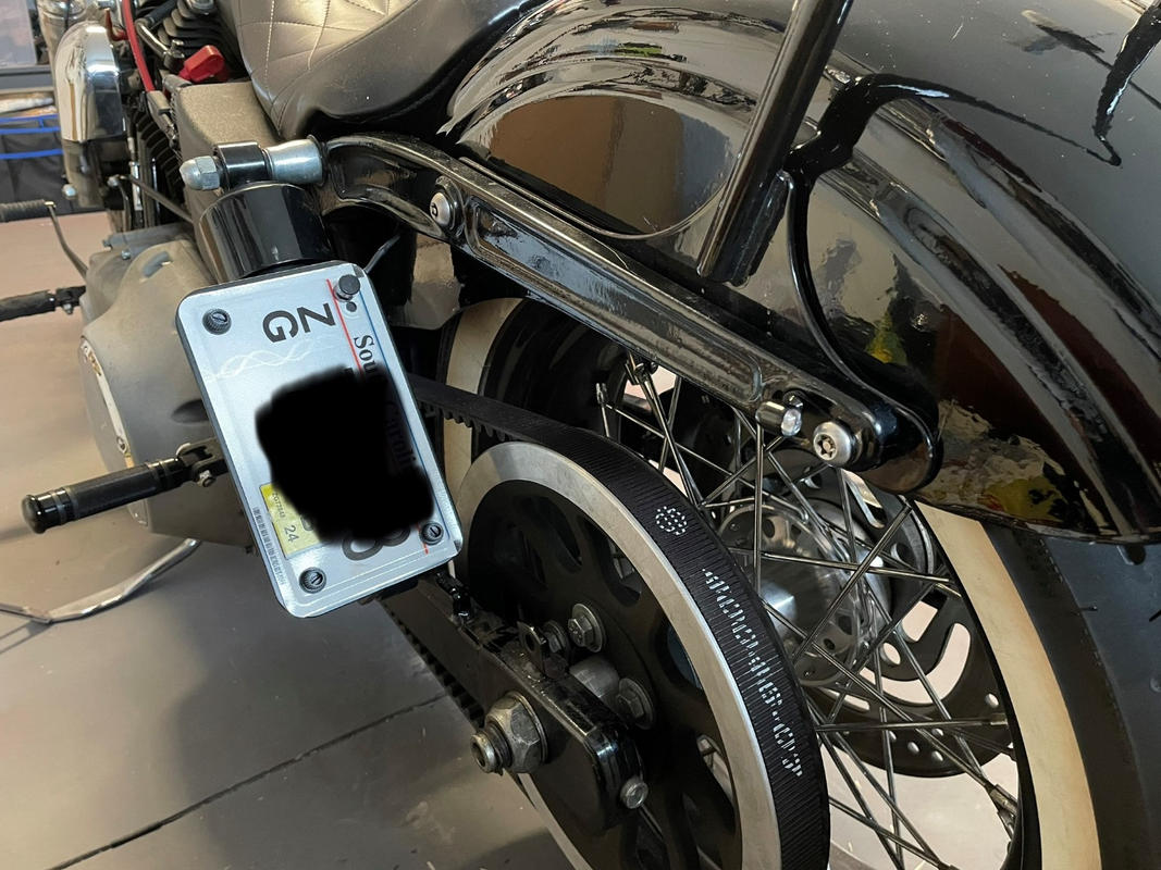 Gasbox Shock Mount License Plate Bracket Lowbrow Customs